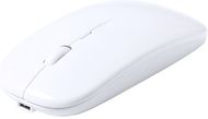 Hiiri Chestir RABS optical mouse, valkoinen liikelahja logopainatuksella