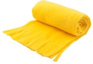 Huivi Anut scarf, keltainen liikelahja logopainatuksella