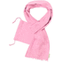 Huivi Betty organic cotton scarf, ruusu liikelahja logopainatuksella
