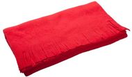 Huivi Bufanda polar scarf, punainen liikelahja logopainatuksella
