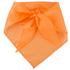 Huivi Plus scarf, oranssi liikelahja logopainatuksella