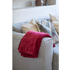 Huopa Espoo flannel blanket, punainen lisäkuva 2