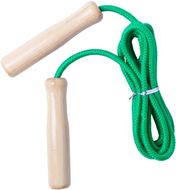 Hyppynaru Galtax skipping rope, vihreä liikelahja logopainatuksella