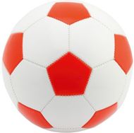 Jalkapallo Delko football, punainen liikelahja logopainatuksella