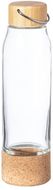 Juomapullo Aderox sport bottle, läpinäkyvä liikelahja logopainatuksella