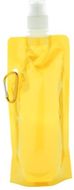 Juomapullo Boxter sport bottle, keltainen liikelahja logopainatuksella