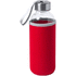 Juomapullo Dokath sport bottle, punainen liikelahja logopainatuksella