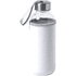 Juomapullo Dokath sport bottle, valkoinen liikelahja logopainatuksella