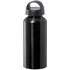 Juomapullo Fecher sport bottle, musta liikelahja logopainatuksella