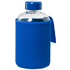 Juomapullo Flaber glass sport bottle, sininen liikelahja logopainatuksella