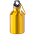 Juomapullo Henzo sport bottle, kultainen-keltainen liikelahja logopainatuksella