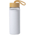 Juomapullo Lurok sport bottle, valkoinen liikelahja logopainatuksella