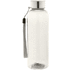 Juomapullo Pemba RPET sport bottle, valkoinen liikelahja logopainatuksella