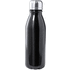 Juomapullo Raican sport bottle, musta liikelahja logopainatuksella