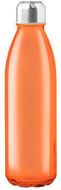 Juomapullo Sunsox glass sport bottle, oranssi liikelahja logopainatuksella