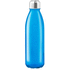 Juomapullo Sunsox glass sport bottle, sininen liikelahja logopainatuksella