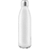 Juomapullo Sunsox glass sport bottle, valkoinen liikelahja logopainatuksella