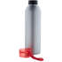 Juomapullo Tukel sport bottle, hopea, punainen lisäkuva 1