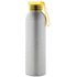 Juomapullo Tukel sport bottle, keltainen, hopea liikelahja logopainatuksella