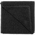 Käsipyyhe Kotto towel, musta liikelahja logopainatuksella