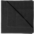 Käsipyyhe Lypso towel, musta liikelahja logopainatuksella