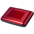 Käyntikorttikotelo Rainol credit card holder, punainen liikelahja logopainatuksella