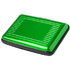 Käyntikorttikotelo Rainol credit card holder, vihreä liikelahja logopainatuksella
