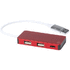 KESKITIN Kalat USB hub, punainen lisäkuva 1