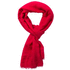 Kaulahuivi Ribban scarf, punainen liikelahja logopainatuksella