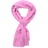 Kaulahuivi Ribban scarf, ruusu liikelahja logopainatuksella