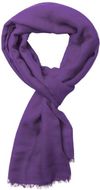 Kaulahuivi Ribban scarf, violetti liikelahja logopainatuksella