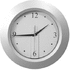 Kellot Brattain wall clock, hopea, musta liikelahja logopainatuksella
