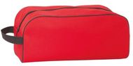 Kenkäpussi Pirlo shoe bag, punainen liikelahja logopainatuksella