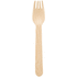 Kertakäyttöaterimet / Woolly wooden cutlery, fork / range, luonnollinen lisäkuva 1