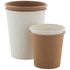 Kertakäyttömuki Papcap M paper cup, 240 ml, beige lisäkuva 2
