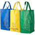 Kierrätyskassi Lopack waste recycling bags, monivärinen liikelahja logopainatuksella