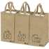 Kierrätyskassi Stuggar RPET waste recycling bags, luonnollinen liikelahja logopainatuksella