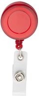 Kilvenkannatin Slope pass holder, punainen liikelahja logopainatuksella