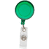 Kilvenkannatin Slope pass holder, vihreä liikelahja logopainatuksella