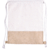 Kiristysnauha reppu Badix drawstring bag, valkoinen, luonnollinen lisäkuva 1