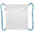 Kiristysnauha reppu CreaDraw Kids RPET custom drawstring bag for kids, valkoinen, sininen lisäkuva 1