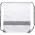 Kiristysnauha reppu CreaDraw Reflect custom reflective drawstring bag, valkoinen, hopea lisäkuva 1