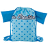Kiristysnauha reppu CreaDraw T Kids custom drawstring bag for kids, sininen liikelahja logopainatuksella