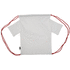 Kiristysnauha reppu CreaDraw T RPET custom drawstring bag, punainen lisäkuva 1