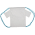 Kiristysnauha reppu CreaDraw T custom drawstring bag, sininen lisäkuva 1