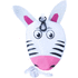 Kiristysnauha reppu Kissa drawstring bag, zebra, valkoinen lisäkuva 1