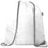 Kiristysnauha reppu Lambur RPET drawstring bag, valkoinen lisäkuva 1