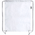 Kiristysnauha reppu Lambur RPET drawstring bag, valkoinen liikelahja logopainatuksella