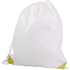 Kiristysnauha reppu Nofler drawstring bag, valkoinen, keltainen lisäkuva 1