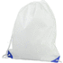 Kiristysnauha reppu Nofler drawstring bag, valkoinen, sininen lisäkuva 1